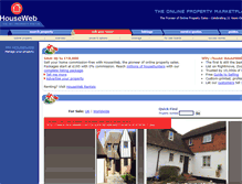 Tablet Screenshot of houseweb.co.uk